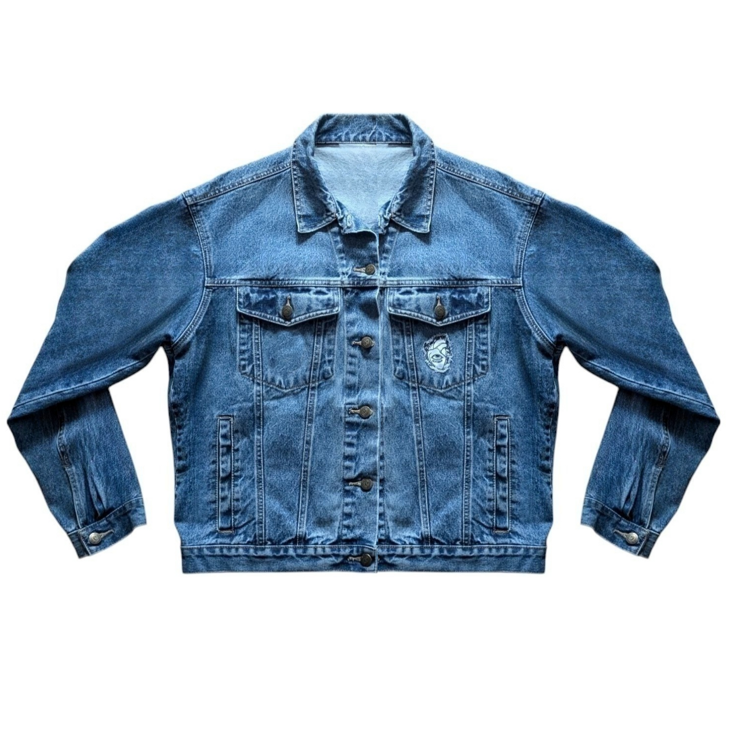 Denim Jacket Aquarius Patch-Zodiac Collection
