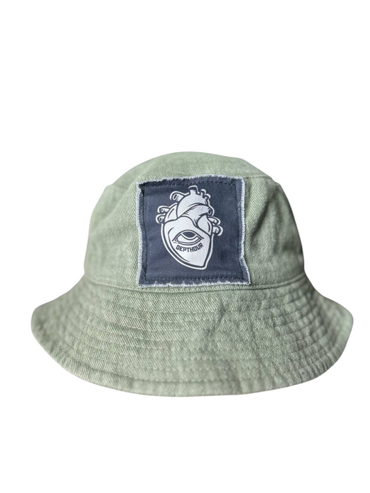 Depthour Kaki Bucket Hat