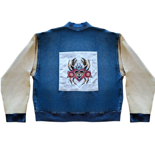 DEPTHOUR Denim Jacket Cancer Patch-Zodiac Collection