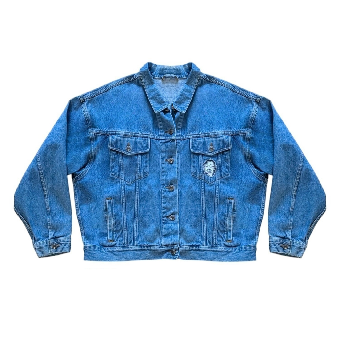 DEPTHOUR Denim Jacket Sagittarius Patch-Zodiac Collection